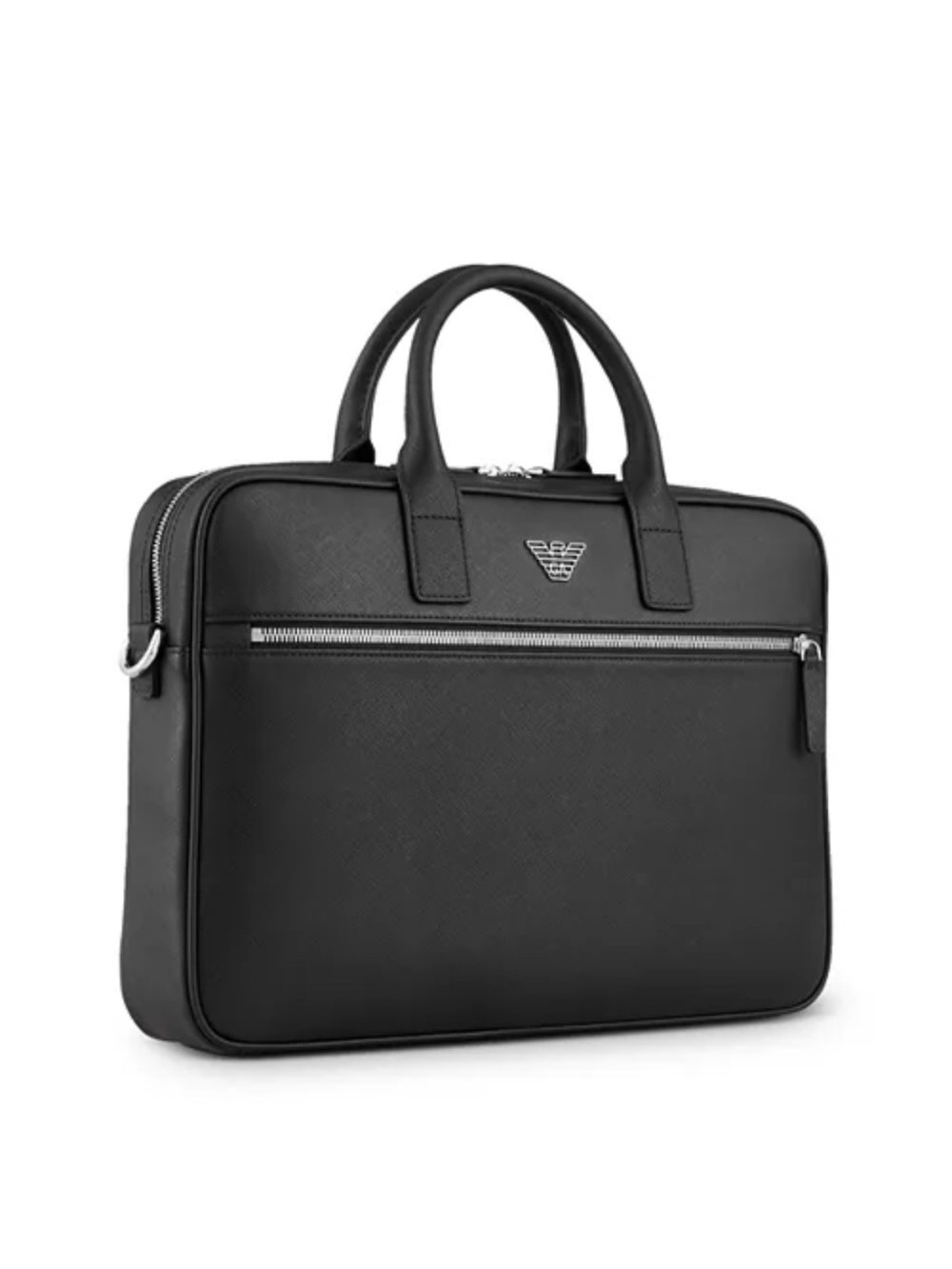 Emporio Armani Eagle Plated Briefcase
